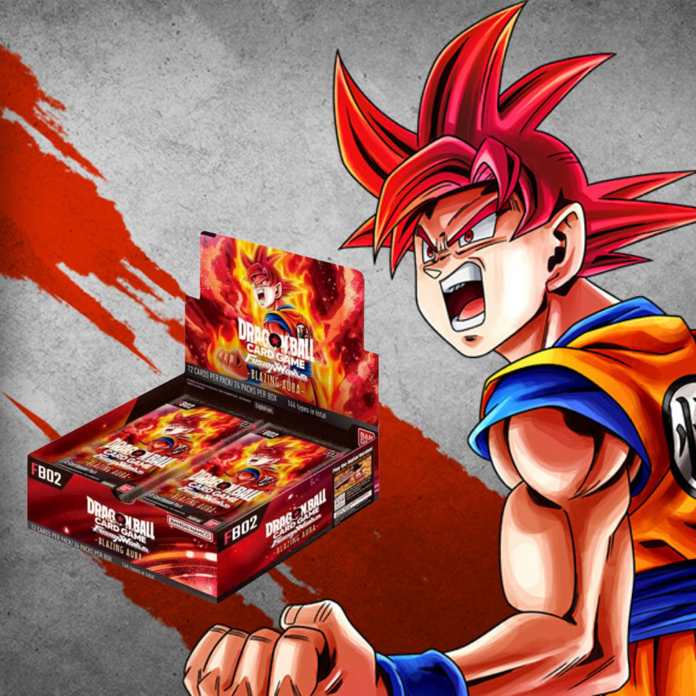Blazing Aura Booster Box FB02 Dragonballcardgame.com Blazing Aura Booster Box FB02 Dragonballcardgame.com