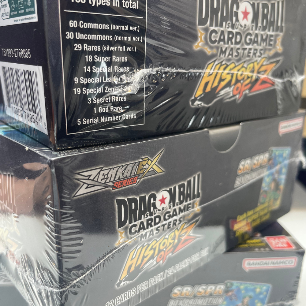 history of z booster box case Dragon Ball Super: new design! Dragon Ball Cards Dragon Ball