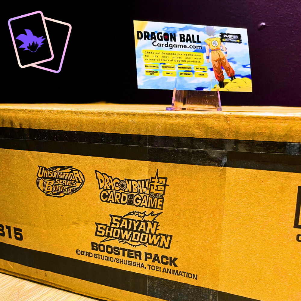 Full Case 12X Saiyan Showdown Booster Box BT15