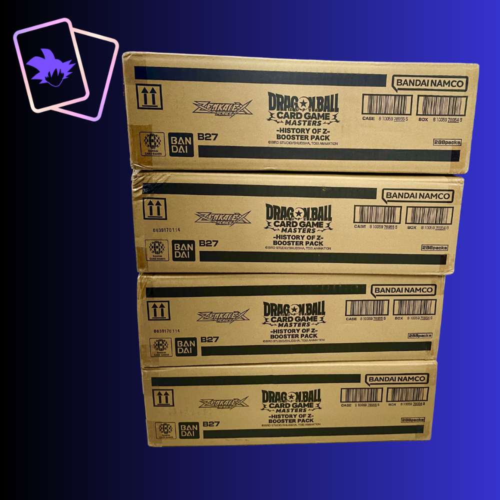 Full Case 12X HISTORY OF Z- [DBS-B27] ZENKAI Series EX Set 10