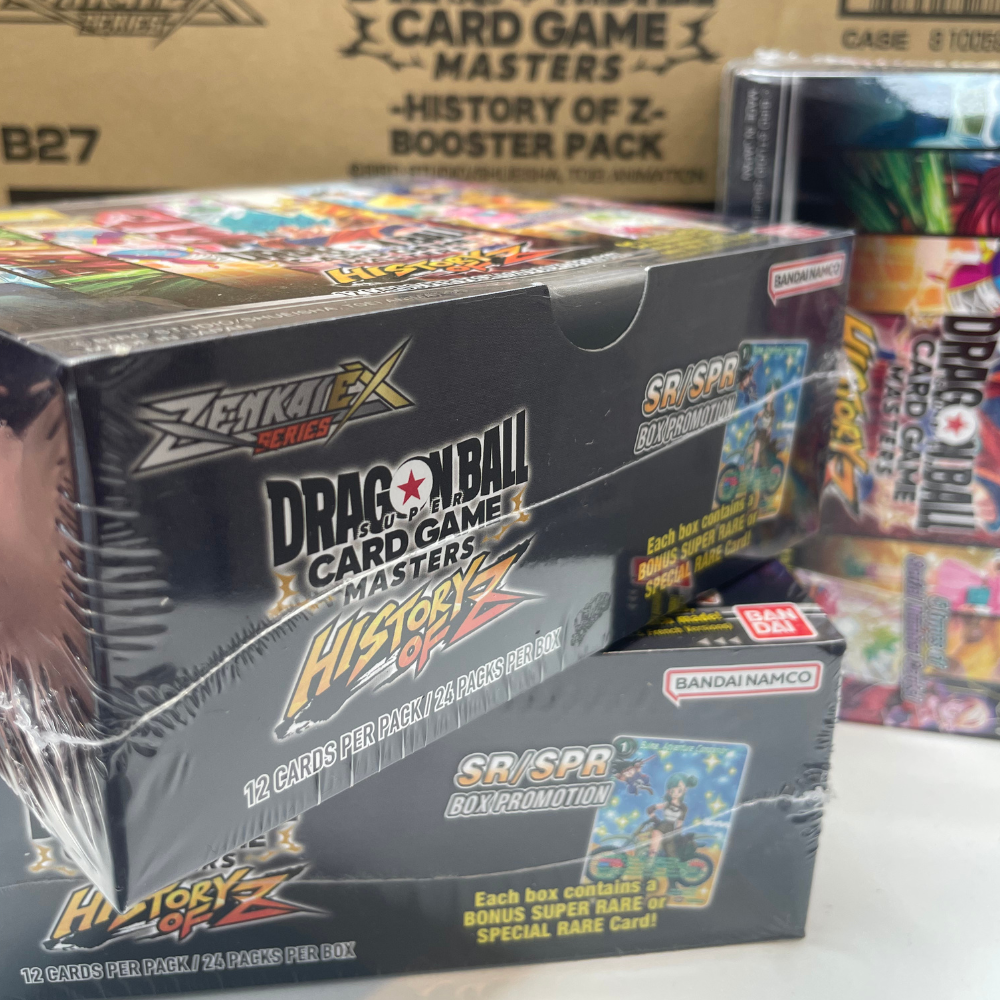 dbz history of z booster box Mtg Commander Dragon Ball Super Card Game: HISTORY OF Z Booster Box Case 12 Boxes, English Dragonball Z: Dragon Box